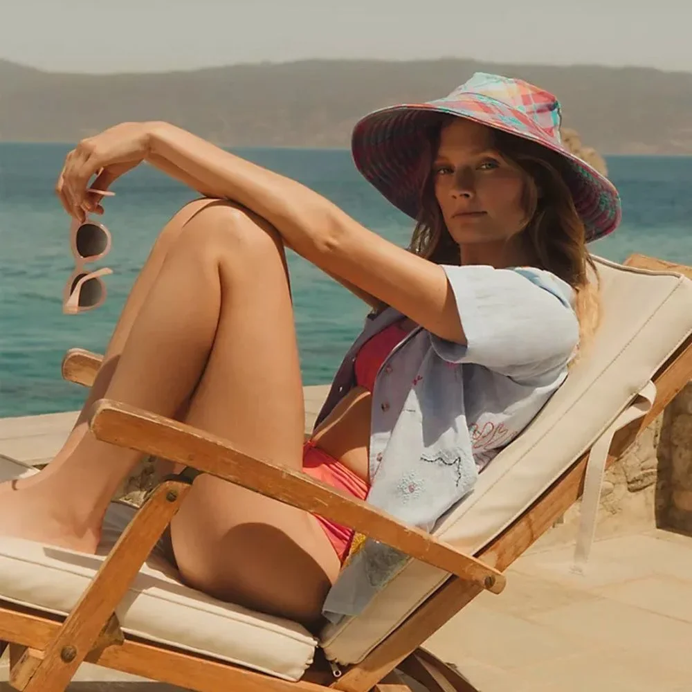 Anthropologie Maeve Paradise High-Waisted Bikini top and bikini bottom - Picture 5 of 10